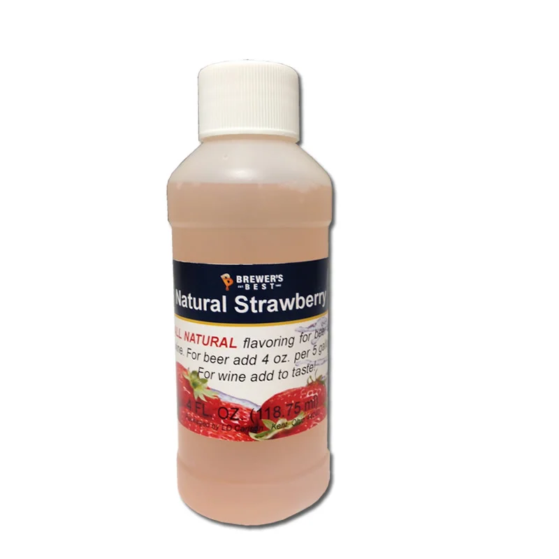 Natural Strawberry Flavor Extract 4 oz