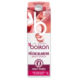 White Peach Puree 33.8 oz (1L)