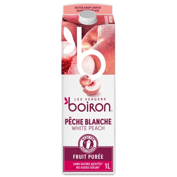White Peach Puree 33.8 oz (1L)