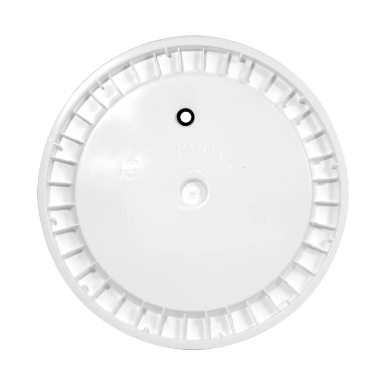 Grommeted lid for 6.5 gallon bucket