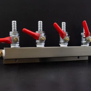 4-Way Gas Manifold Split