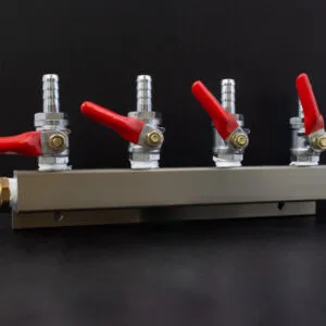 4-Way Gas Manifold Split