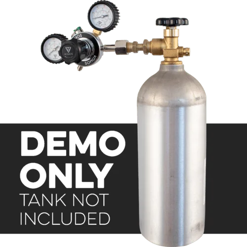 KOMOS® CO2 Regulator to Nitrogen Tank Adapter - Image 2