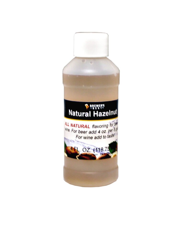 Natural Hazelnut Flavor Extract 4 oz The Thirsty Quaker