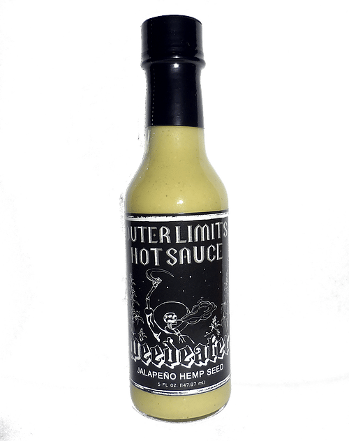 Outer Limits Hot Sauce – Jalapeno Hemp Seed - The Thirsty Quaker