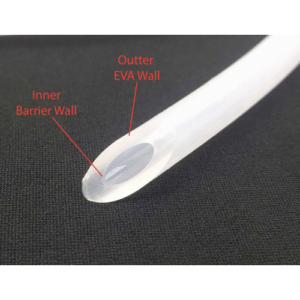 EVABarrier Double Wall Draft Tubing – 4 mm ID x 8 mm OD