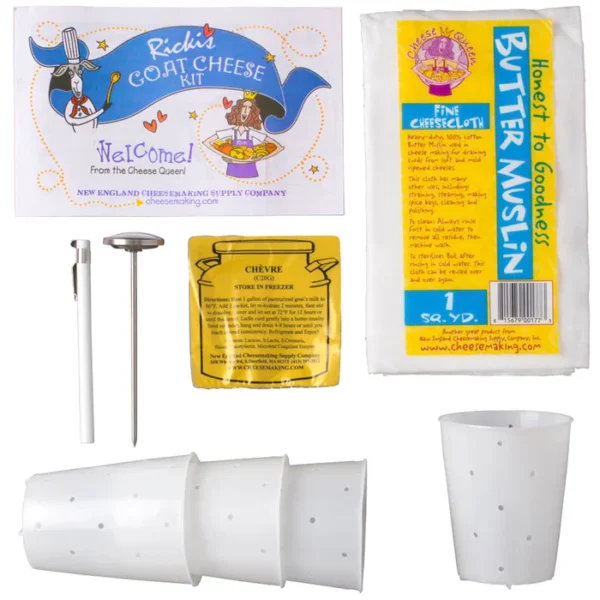 Fresh Goat Cheese Making Kit - Image 2