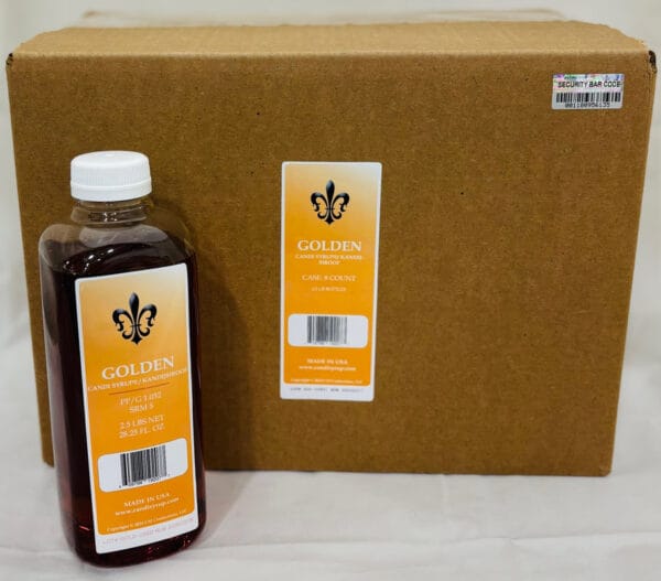 D-5 Golden Belgian Candi Syrup 2.5Lb