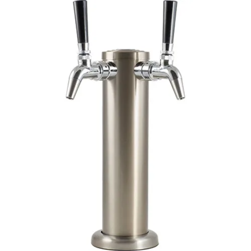 Two Tap Draft Tower Kit (Stainless Steel)